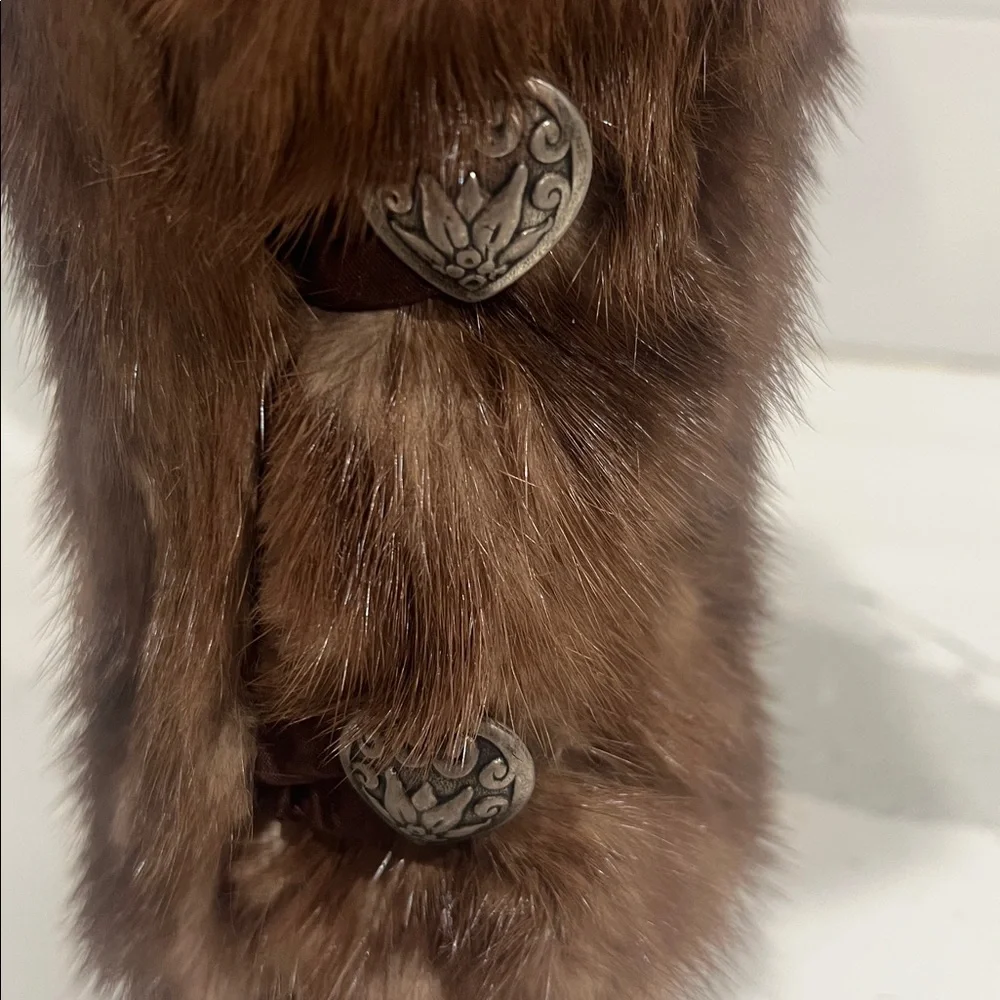 Mink  Fur‎ Wine Bottle Cover